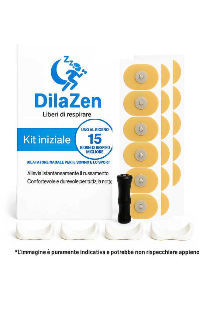 DilaZen™ Starter Kit: Dilatatori Magnetici Nasali