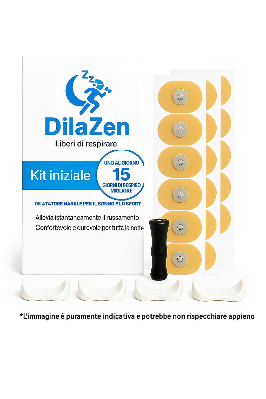 DilaZen™ Starter Kit: Cerottini magnetici nasali