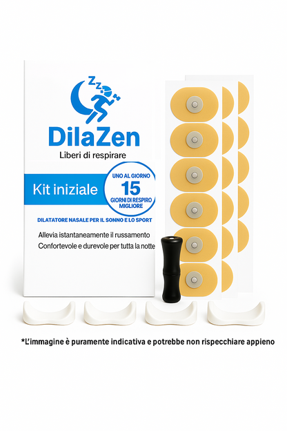 DilaZen™ Starter Kit: Cerottini magnetici nasali